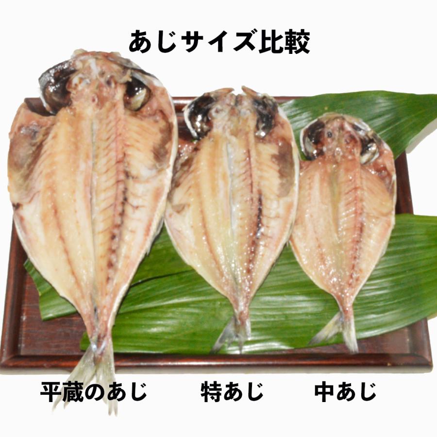 平蔵の鯵7枚セットランキング4位受賞  送料込み 特上トロあじ 母の日ギフト父の日お歳暮お中元お取り寄せ送料無料干物詰め合わせひものアジ