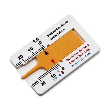 胎紋尺 胎紋檢查尺 數位深度卡尺 汽車輪胎胎紋工具 輪胎深度尺 胎高尺 汽車用品 贈品禮品