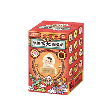 POPMART 泡泡瑪特｜PUCKY精靈美食大酒樓系列手辦公仔盒玩 (單入隨機出貨)