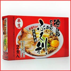 徳島ラーメン ふく利 中華そば 4食セット (2食入X2箱) (豚骨醤油 北島本店 ご当地ラーメン)