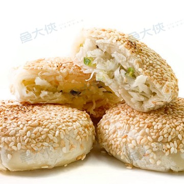 唐門老爹-蘿蔔絲千層酥餅(8個/400g/包)-1J1B【魚大俠】FF898
