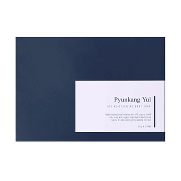 Pyunkang Yul 扁康率 ATO高保濕嬰兒沐浴皂 80g x 2入 有機保濕成分 通過低刺激測驗 舒適的無香味肥皂 水潤清潔  160g  1盒