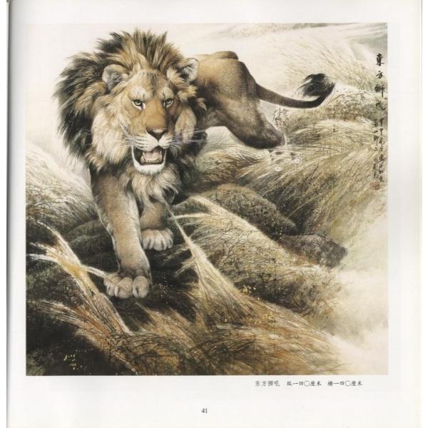 虎とライオンの画集