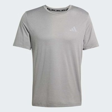 Adidas 愛迪達 Run Ess Tee M KB5961 男 T恤 運動上衣 休閒短袖 灰 亞版 吸濕排汗