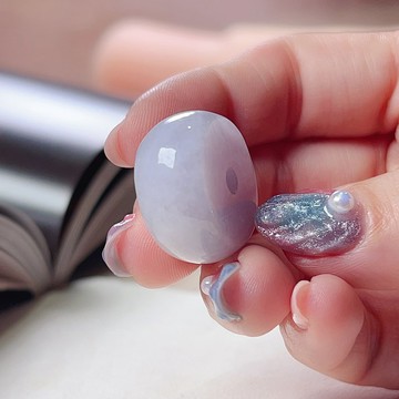 【願‧平安】紫羅蘭翡翠平安扣吊飾 | 天然緬甸玉A貨翡翠 | 送禮