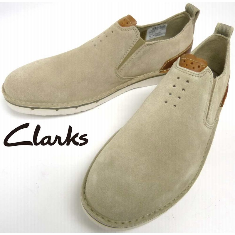 未使用】クラークス Clarks Collection スエード スリッポンシューズ