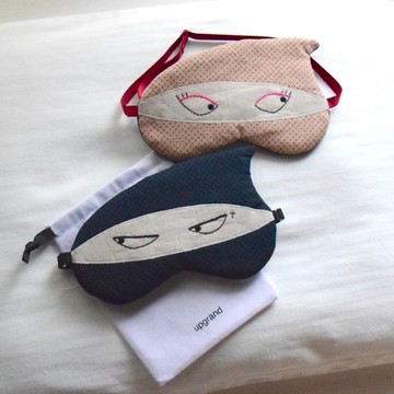 日本眼罩 優惠2件套忍者|鹿子紋|有附收納袋|免費禮品包裝