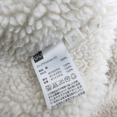 こちらは専用になります a□ジーユー/GU 211-279164 ボアデニムジャケットJKT【XL】MENS
