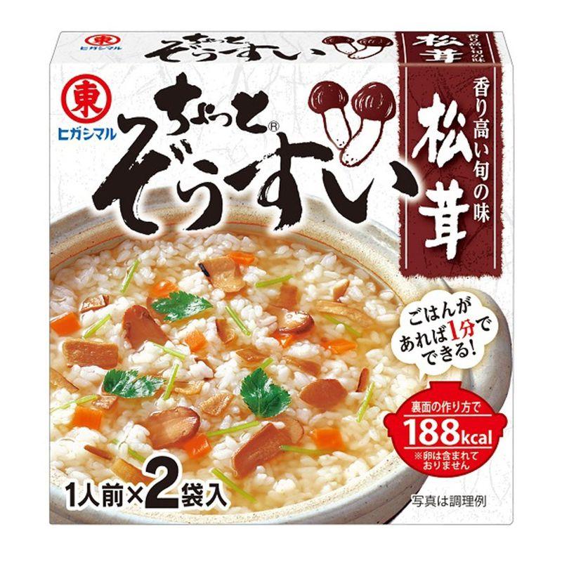 ヒガシマル醤油 ちょっとぞうすい(松茸)2P×10個