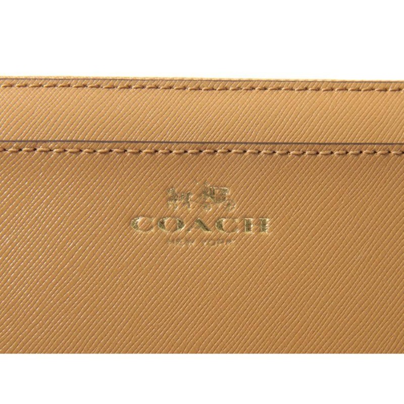 新品、本物、当店在庫だから安心】 【OLD COACH】 財布 茶 新品未使用