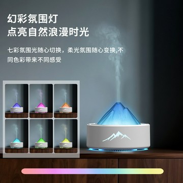 好物 新款香薰機家用加濕器精油擴香機臥室小夜燈超大霧量自動噴香機