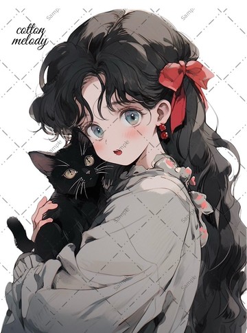 原創貼紙 no.54 人物貼紙 原創貼紙 女孩貼紙 獨創人物貼紙