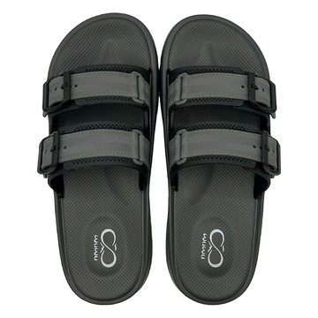 WUWU 冒險家雙帶厚底拖 MA072 42  灰色  270mm