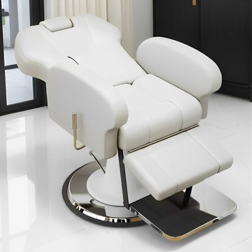 電動養發館發廊專用剪美發理發店頭療刮臉修面頭皮可放倒養發椅子