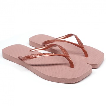 havaianas 哈瓦士 巴西人字拖 女款 Slim square 方頭粉 涼鞋 拖鞋 夾腳拖 海灘鞋＊夏日微風＊