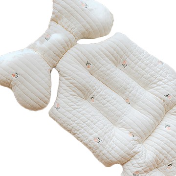 dot to dot Marolotte 刺繡絎縫嬰兒推車坐墊  甜美鬱金香  1個