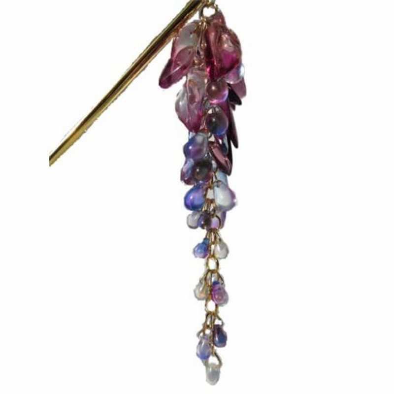 藤の花のかんざし 簪 ヘアアクセサリー 浴衣 七五三 成人式 ウェディング 入園式 卒業式 通販 Lineポイント最大0 5 Get Lineショッピング