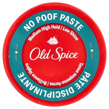 Old Spice, No Poof Paste，中 - 高度保持，2.22 盎司（63 克）