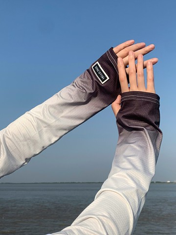 防曬袖套 男夏季手套冰袖 男款冰絲寬松套袖 摩托車騎行釣魚手袖【不二雜貨】