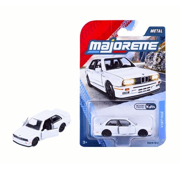 Majorette\t美捷輪小汽車-白色復古BMW M3 ToysRUs玩具反斗城