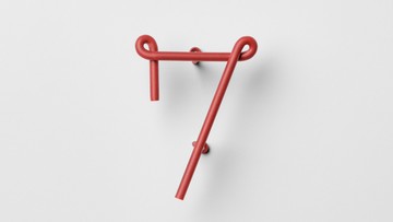 NakNak┃WIRE NUMBER 數字門牌 7 - 藍