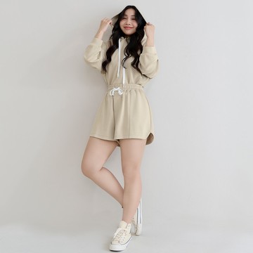 雲朵棉鬆緊綁帶休閒短褲