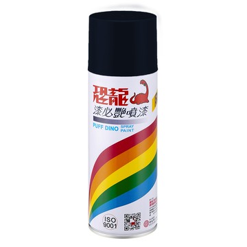 恐龍 漆必豔 黑色109 400ml