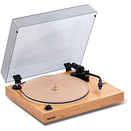 Fluance RT85 Reference High Fidelity Vinyl Turntable Record Player with Ortofon 2M Blue Cartridge, Acrylic Platter, Speed Control Motor, Hi 並行輸入品