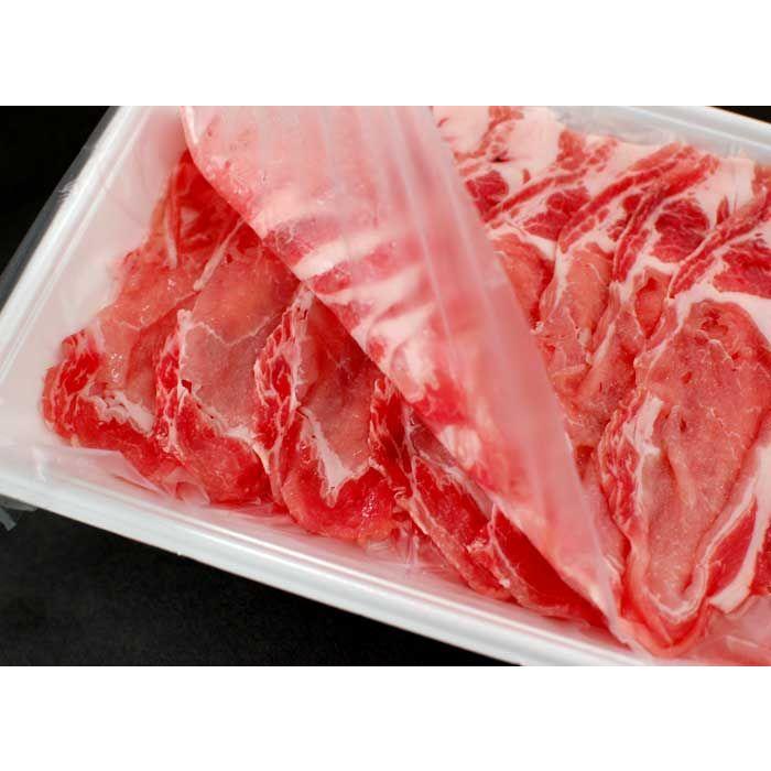 ギフト 肉 青森 けんこう 豚 ロース しゃぶしゃぶ 用 約400g ギフト 可能 国産 冷凍