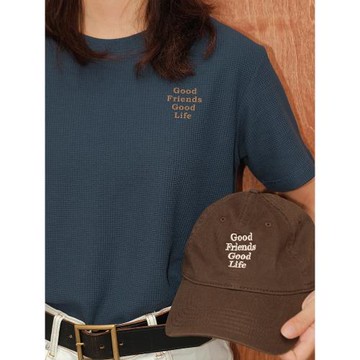 【透氣華夫格】男女同款美式復古華夫格獵鴨手繪短袖抗皺合身版型