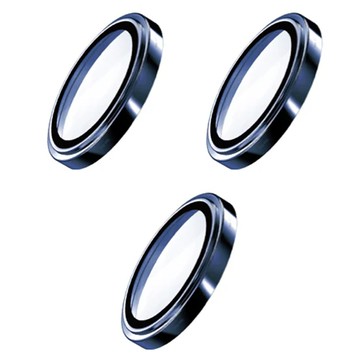 imos 藍寶石鏡頭保護鏡 不鏽鋼材質 藍色 3顆  1套  iPhone17 Pro/Pro Max