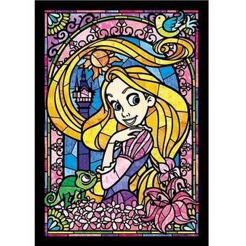 TENYO拼圖 DSG-266-748 (透明)彩繪玻璃-長髮公主18.2*25.7