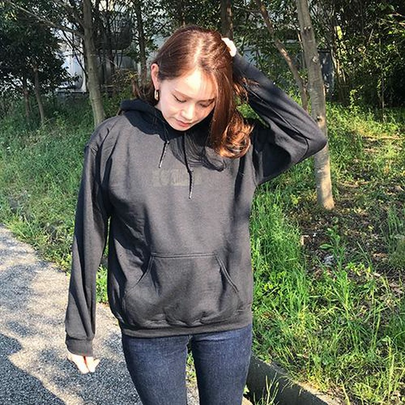 ロンハーマンプルオーバーパーカーブラック