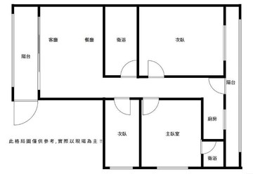 內壢3房華廈｜桃園市中壢區大華路