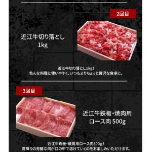 ふるさと納税 近江牛食べ比べ定期便 滋賀県守山市