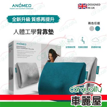【ANOMEO】人體工學背靠墊(高密度記憶棉) AN2417 潮水綠