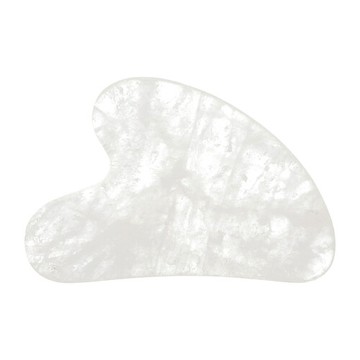 Clean Skin Club, 刮痧雕刻石，白色石英，1 顆