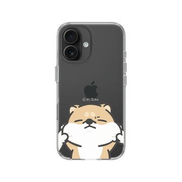 iPhone 16 Clear Case（相機按鈕） 透明 - 嗨小強 Hi John - 拉柴柴