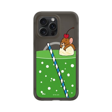 iPhone 15 Pro Max AirX 本質黑 - 湯姆貓與傑利鼠 Tom and Jerry - 冰淇淋蘇打