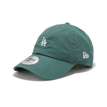 New Era 棒球帽 Casual Classic Essential 洛杉磯 道奇 松葉綠 NE14889016