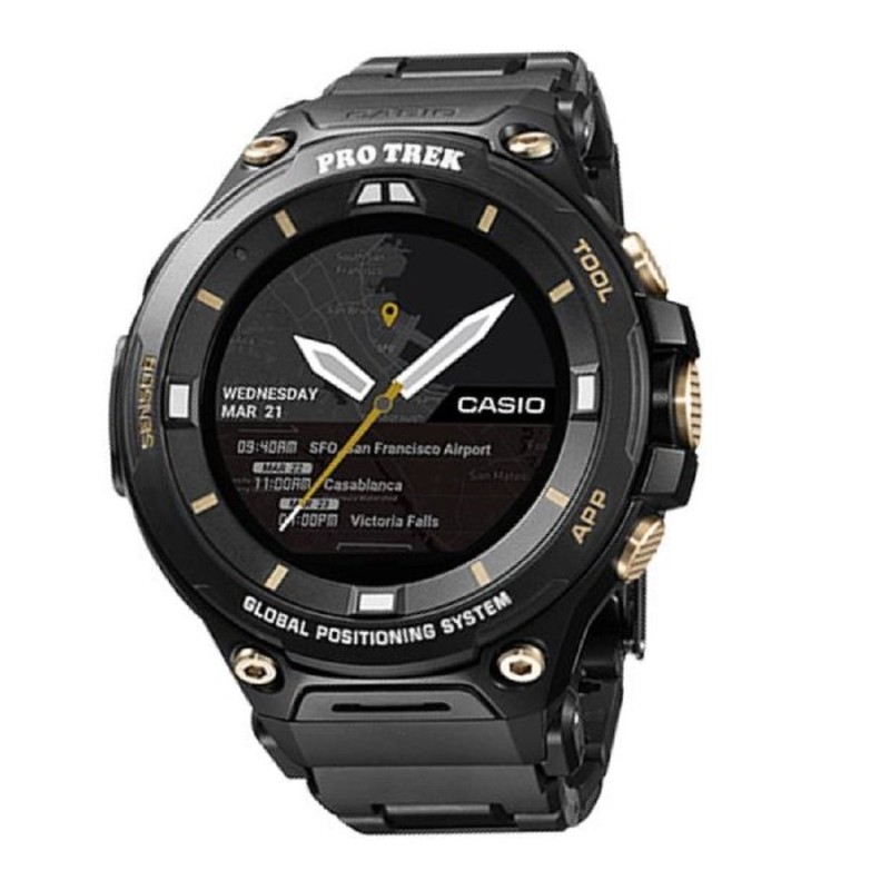 CASIO カシオ PRO TREK Smart（プロトレックスマート） WSD-F20SC-BK ...