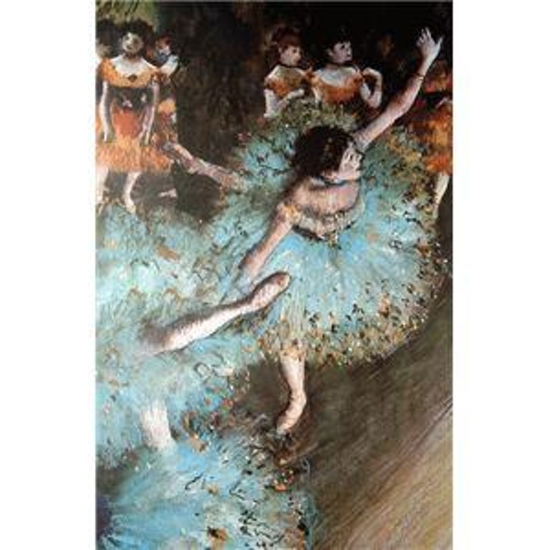 世界の名画シリーズ、プリハード複製画 エドガー・ドガ作 「バランスをとる踊り子」（額縁付）〔代引不可〕 | LINEショッピング