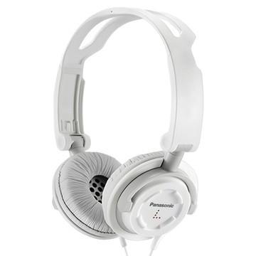 Panasonic 可摺疊頭戴式耳機  白色  RP-DJS150-W