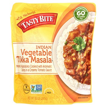 Tasty Bite, 印度蔬菜咖哩雞™，中度，10 盎司（285 克）