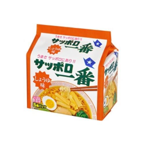 サンヨー食品　サッポロ一番　しょうゆ味　5個パック