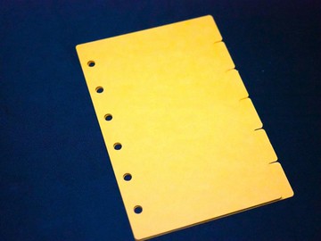 索引標籤補充頁 迷你六孔尺寸