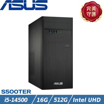 ASUS華碩 商用桌機 i5-14500/16G/512G SSD/W11/H-S500TER-514500008W