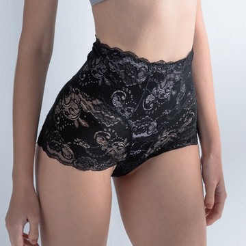 La Felino - 午夜情人蕾絲修飾褲 - 迷人黑【83616-99】