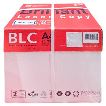 BLC 優質影印紙 75g 500張  A4  5包