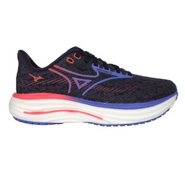 MIZUNO WAVE RIDER 29 SW 女慢跑鞋-WIDE-超寬楦 運動 J1GD250621 墨灰靛藍紅
